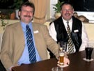 Eckhard Warkentin, Sinner Datenservice GmbH und Heino Fett auf dem Unternehmer-Stammtisch Februar 2006 der Werbeagentur Hamburg