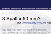 City-Map Norderstedt Kreis Segeberg Norbert Schneider BDS-Mitglied, Anzeige in BDS aktuell vom BDS Norderstedt