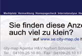 City-Map Norderstedt Kreis Segeberg Norbert Schneider BDS-Mitglied, Anzeige in BDS aktuell vom BDS Norderstedt