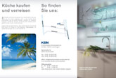 Prospekt, Flyer, Folder für KSN Küchenstudio Norderstedt Marketing